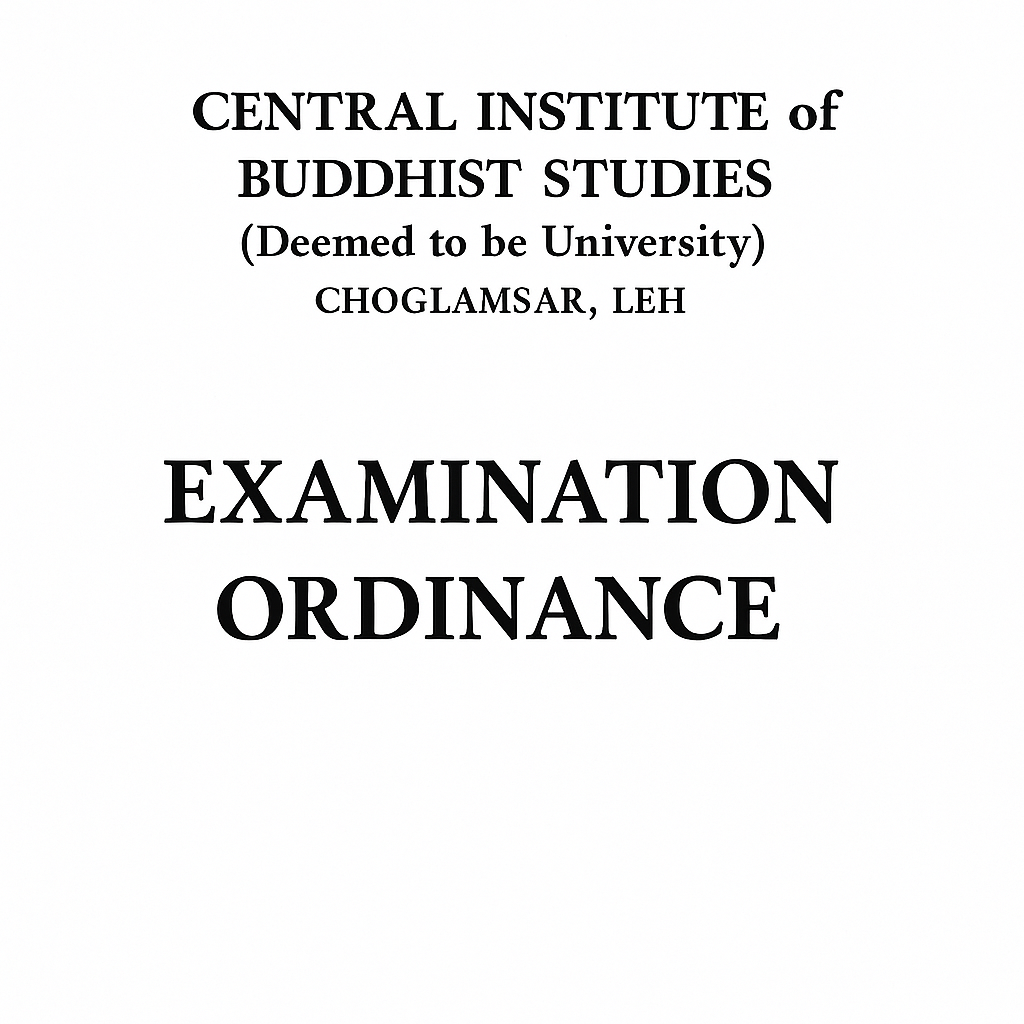 Examination Ordinance Cover