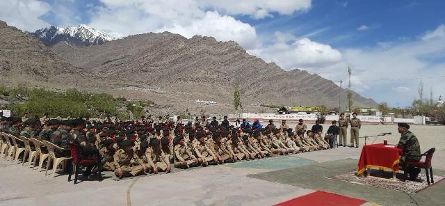 Cadets during drill session